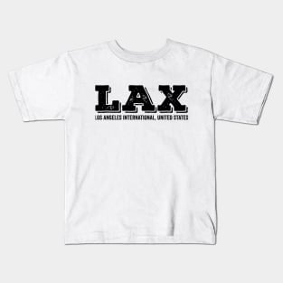 LAX Los Angeles International US Airport Code Kids T-Shirt